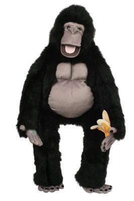 Large Primate - Silverback Gorilla Puppet