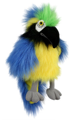 Baby Blue & Gold Macaw Puppet