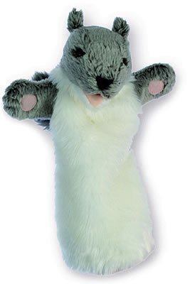Grey Squirrel - Long Sleeve Puppet