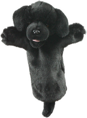Black Labrador - Long Sleeve Puppet