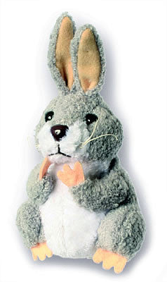 Grey Rabbit - Finger Puppet