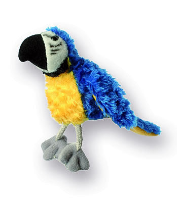 Blue & Gold Macaw - Finger Puppet