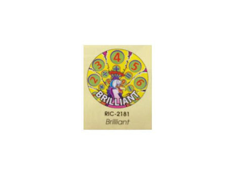Merit Stickers - Brilliant Maths