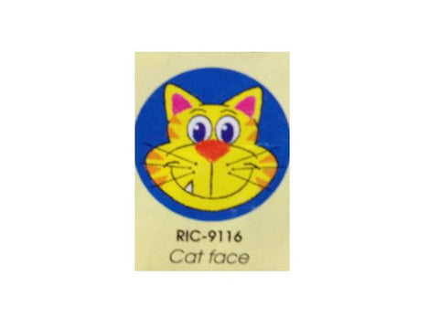 Merit Stickers - Cat Face