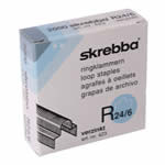 Skrebba Staples 23/6 Pk 1000